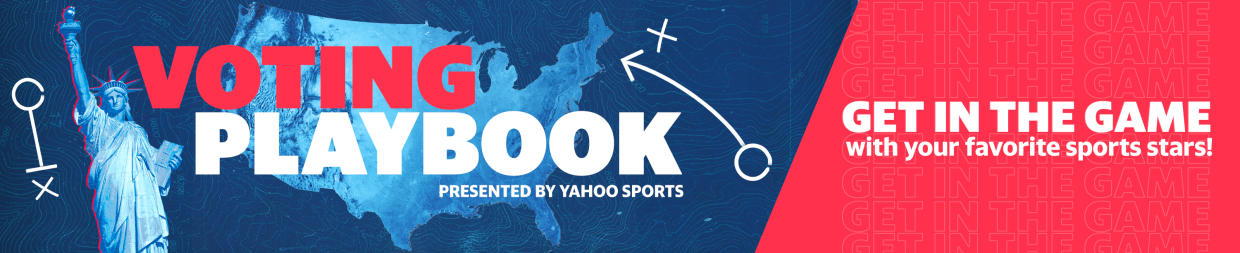 Get in the game with your favorite sports stars with the Voting Playbook, presented by Yahoo Sports.