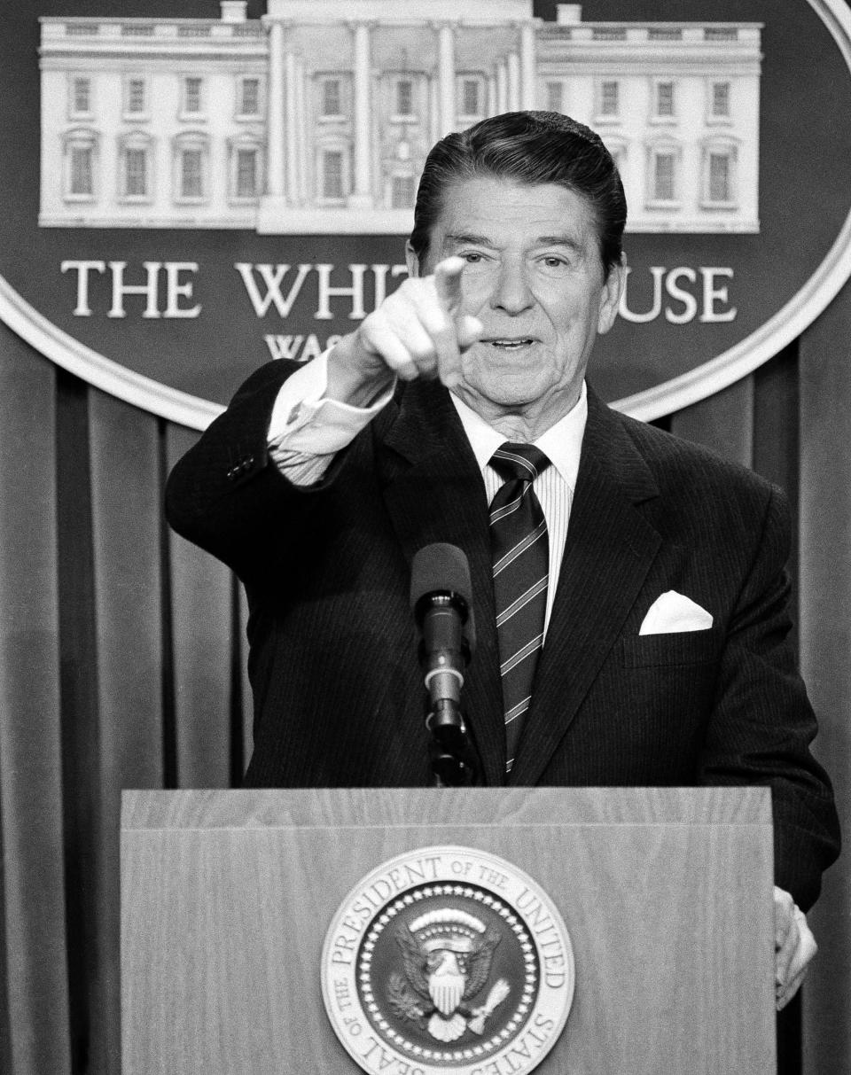Image: Ronald Reagan (AP file)