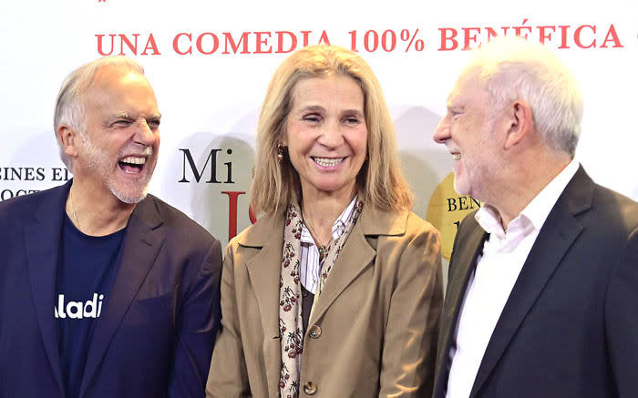 La infanta Elena en el estreno de la nueva película de Paco Arango