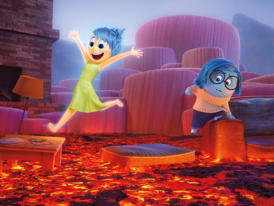‘Inside Out’ is one of many Pixar films to be lauded for their raw emotional power (Pixar)
