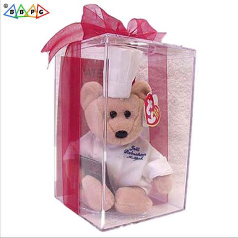 <p>Beanie Babies Price Guide</p> Chef Robuchon Bear in box