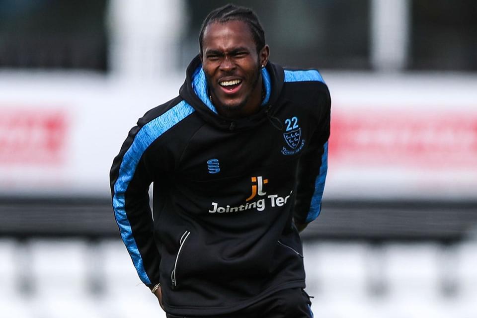 Jofra Archer is on the comeback trail and is set to feature for Sussex this summer (PA Archive)