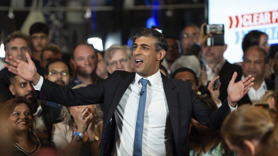 Britain's Prime Minister Rishi Sunak