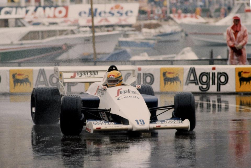 Ayrton Senna drove for Toleman in his first season in F1 (pictured Monaco, 1984) (Getty Images)