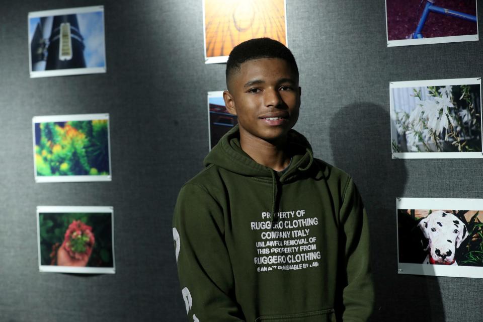 Kelvin Slaughter a senior at University Prep Art & Design school in Detroit, on Sept. 21, 2023, is the treasurer for the National Honor Society and a member of Grand Valley State TRIO Upward Bound Detroit and plans to attend Michigan next fall. Slaughter says, "I believe my involvement in the National Honor Society and the Trio Upward Bound Detroit organizations will help me stand out with the college admissions board because I am a leader. I like to help my peers and classmates become their own leaders to lead others. I plan to continue being a leader in college to help anyone who needs it." In an increasingly selective admissions environment, experts on getting into college say extracurricular activities are an important part of getting noticed by admissions committees. Students who take leadership roles in their clubs or organizations, who go outside of school walls to engage with the community, or who can show outcomes from their involvement in causes or clubs will stand out.