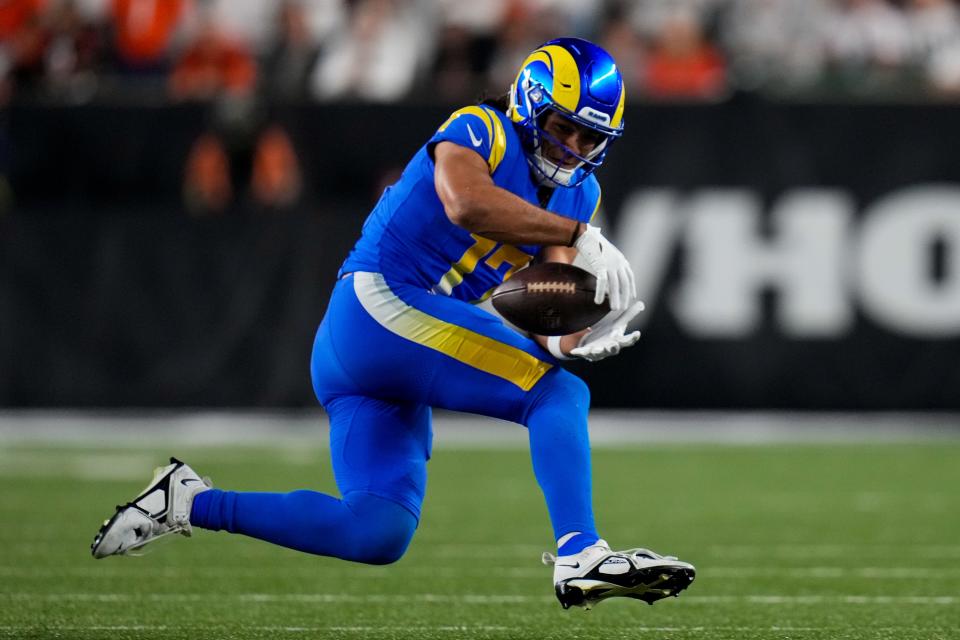 Los Angeles Rams wide receiver Puka Nacua 