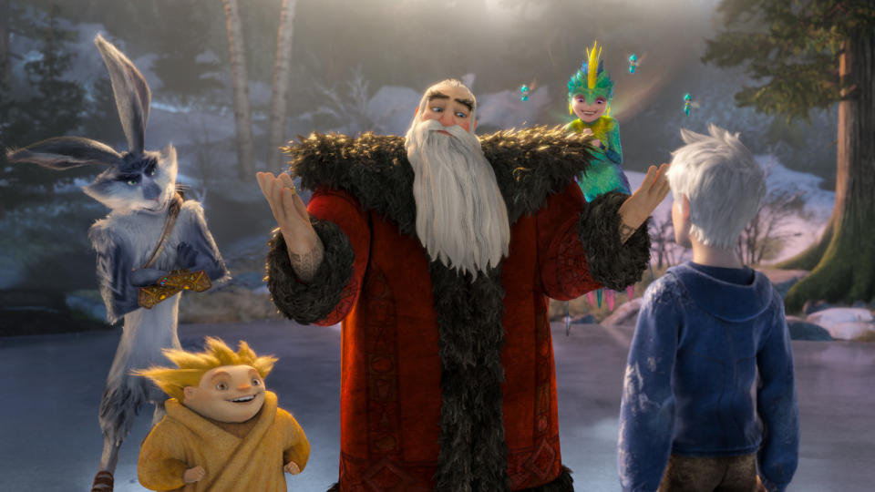 The main cast of Rise of the Guardians.