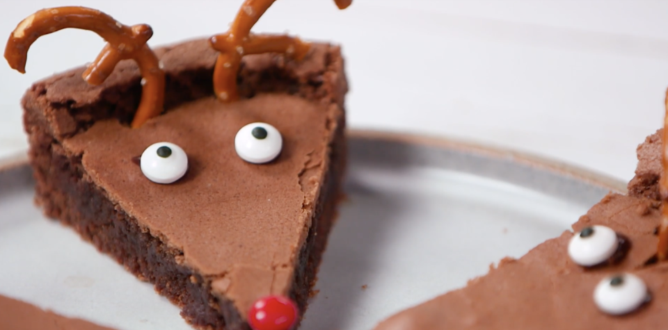 Reindeer Brownies