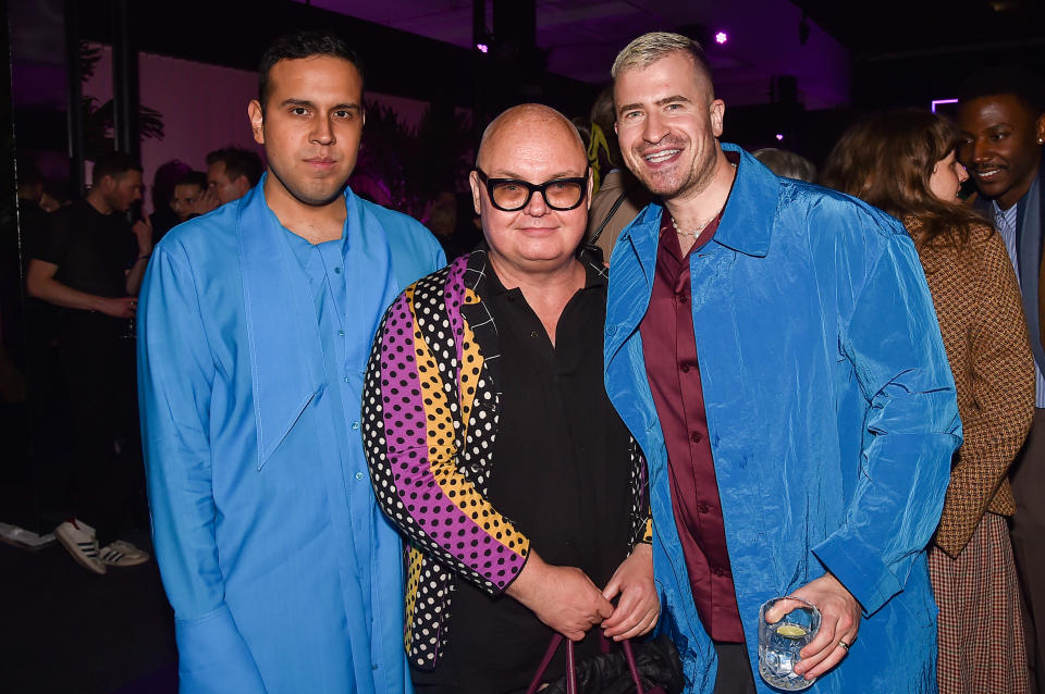 Mario Abad, Mickey Boardman and Evan Ross Katz