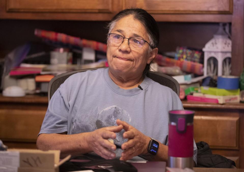 Caleen Sisk, chief and spiritual leader of the Winnemem Wintu Tribe