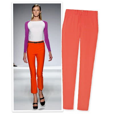 8. Wake Up a White Top With Statement-Making Trousers