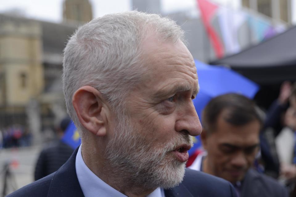 Under fire: Jeremy Corbyn (Photo by Alberto Pezzali/NurPhoto via Getty Images): NurPhoto via Getty Images