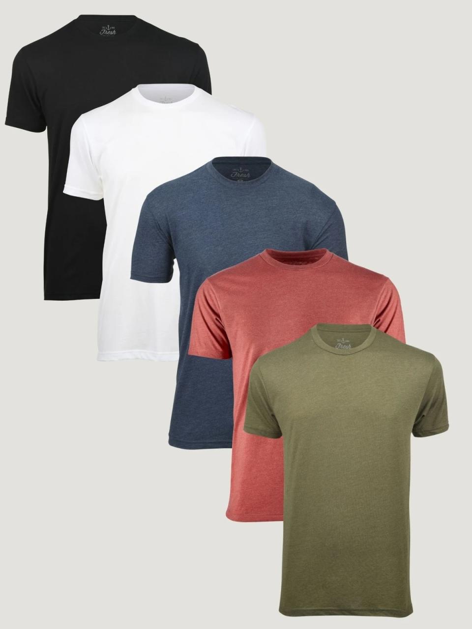 Fresh Clean Tees 5-Pack