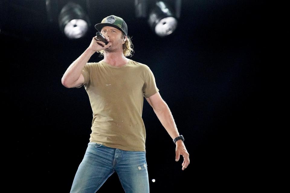 Dierks Bentley, seen here at this year's CMA Fest, will play MidFlorida Credit Union Amphitheatre on Aug. 20.