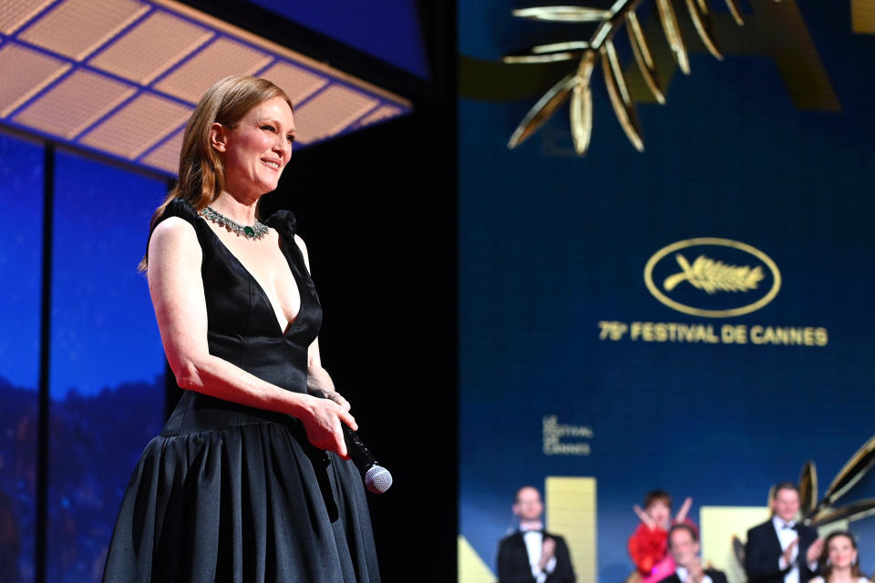 Julianne Moore at Cannes - Credit: Getty Images