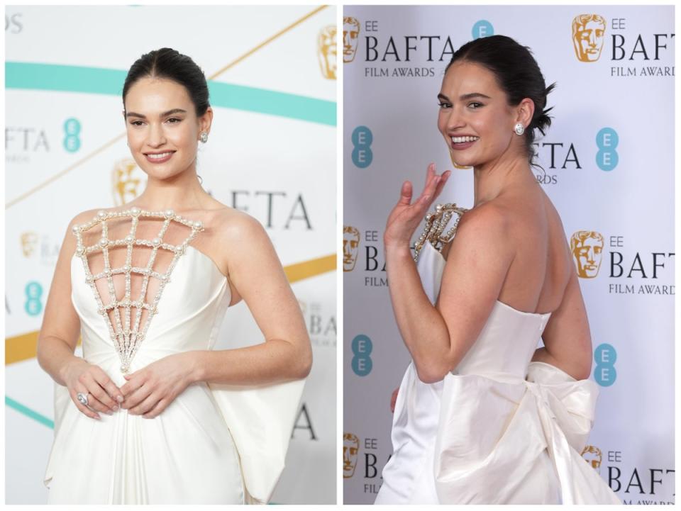 Lily James in Tamara Ralph (Getty Image)