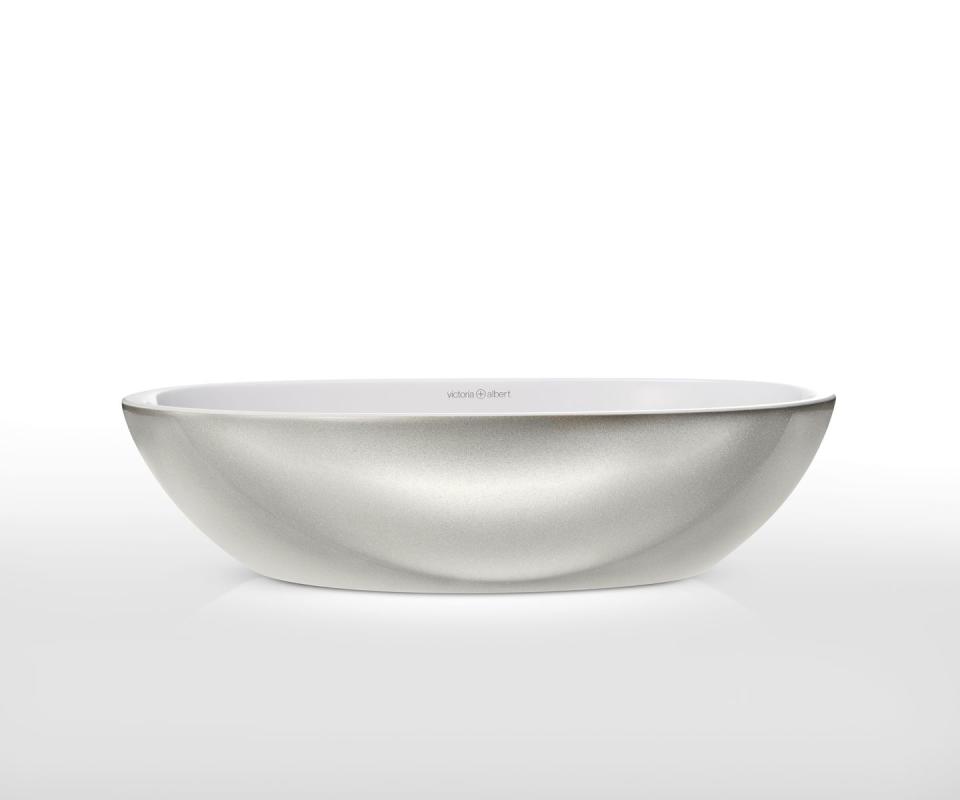 a white bowl with a white background