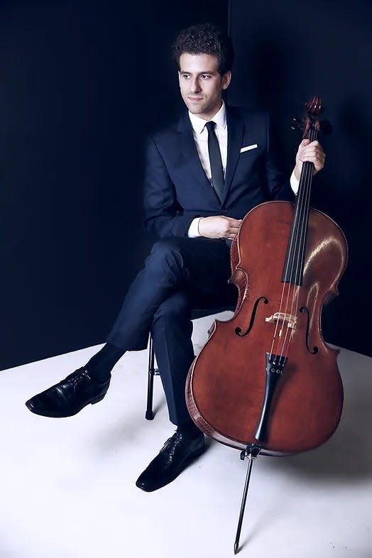 Cellist Nicholas Canellakis.