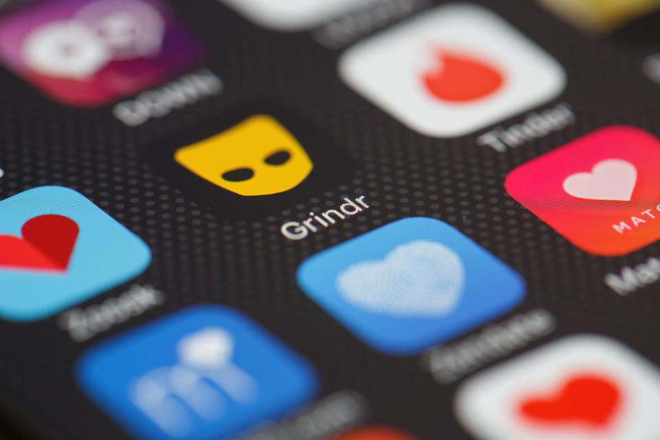 This fall, gay dating app Grindr launched the #KindrGrindr campaign to raise awareness of racism and discrimination and to promote inclusivity among users. (Photo: Leon Neal via Getty Images)