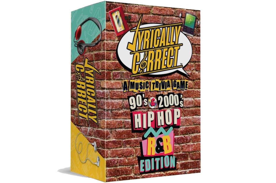 Lyrically Correct 90's and 2000's Hip Hop and R & B Music Trivia Card Game |Multi-Generational Family Gatherings, Adult Game Night and Fun Trivia