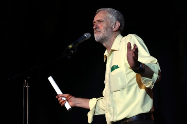 Jeremy Corbyn And Ken Livingstone Attend A Labour Leadership Rally