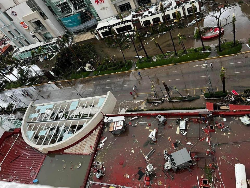 La devastación que dejó el huracán Otis en Acapulco