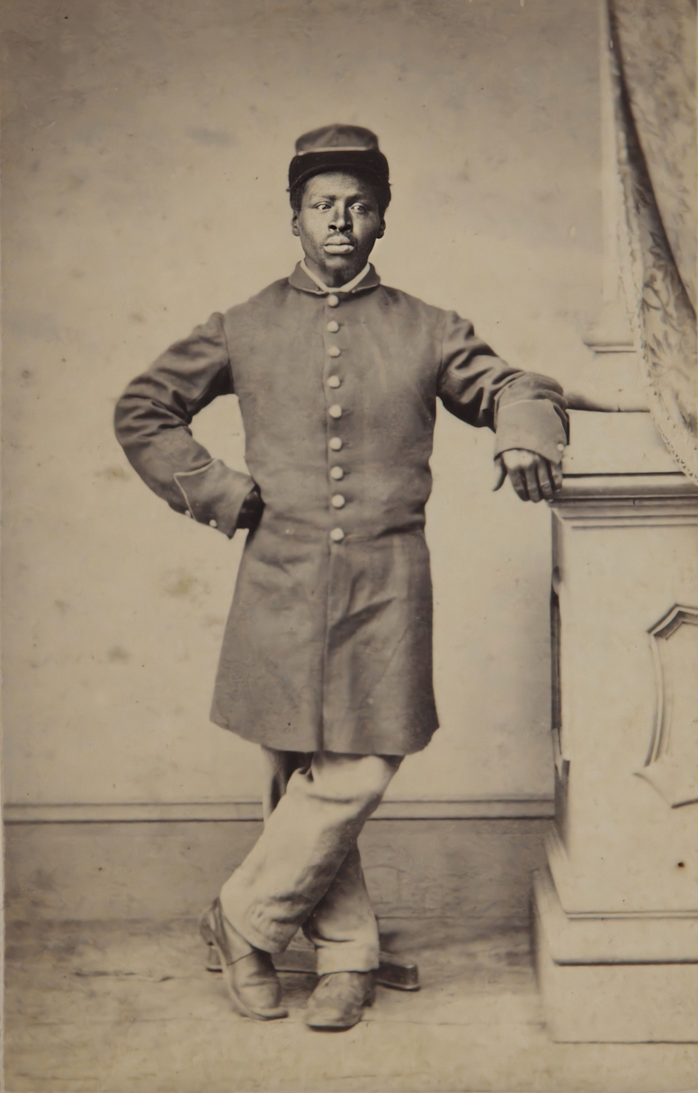 George Brown, a soldier who served in the Union Army’s 108th U.S. Colored Infantry Regiment, which  was mustered in Louisville in June 1864
