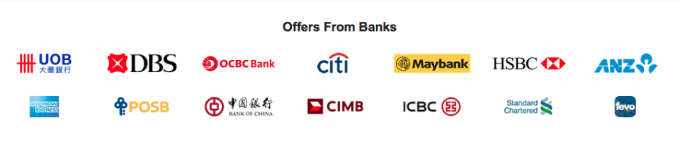 GET.com has partnerships with about six banks in Singapore.