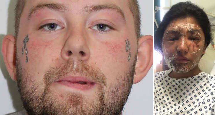 John Tomlin, 24 has been arrested on suspicion of attacking Resham Khan with acid