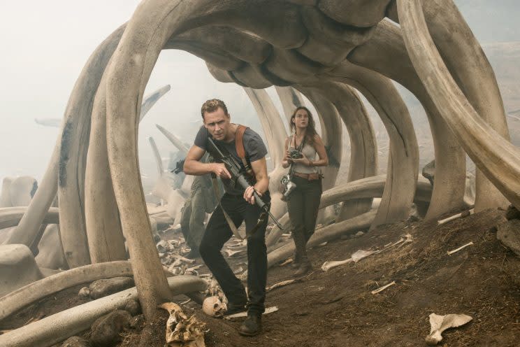 Mixed reviews… the UK and US critics split on Kong – Credit: Warner Bros