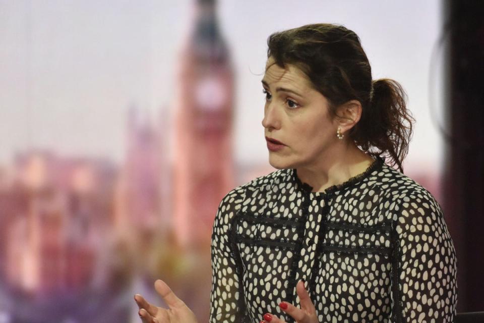 Victoria Atkins suggested a scheme would be the wrong response “at this stage” (PA Media)