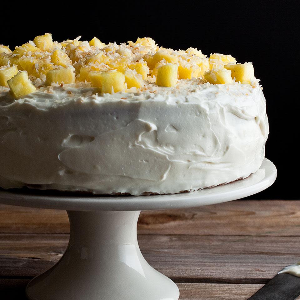 Pineapple-Coconut Layer Cake