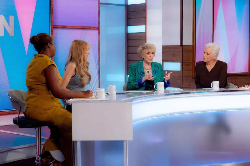 Charlene White, Olivia Attwood, Gloria Hunniford and Denise Welch on Loose Women