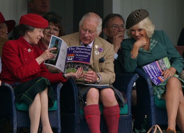 The Braemar Gathering highland games