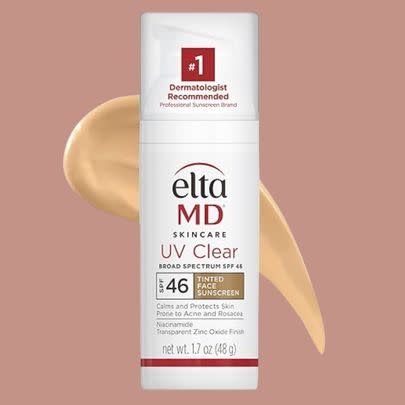 A derm-trusted tinted sunscreen