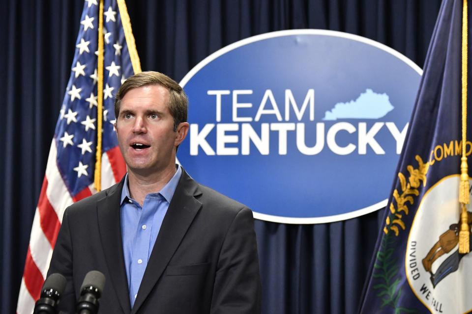 Democratic Kentucky Gov. Andy Beshear won election in 2019 in a state that generally prefers Republican candidates.