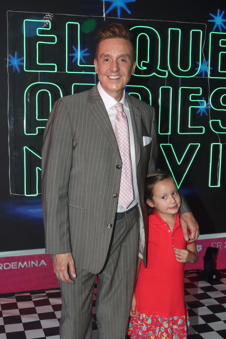 Daniel Bisogno con su hija Michaela Bisogno en julio de 2023. (Photo by Adrián Monroy/Medios y Media/Getty Images)