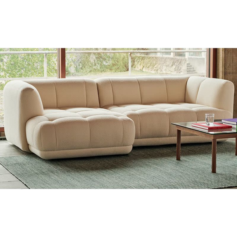 <p><a href="https://us.hay.com/seating-sofas-and-sectionals/quilton-sectional/100239391.html?lang=en_US" rel="nofollow noopener" target="_blank" data-ylk="slk:Shop Now;elm:context_link;itc:0;sec:content-canvas" class="link ">Shop Now</a></p><p>Quilton Corner Sectional</p><p>$5195.00</p>