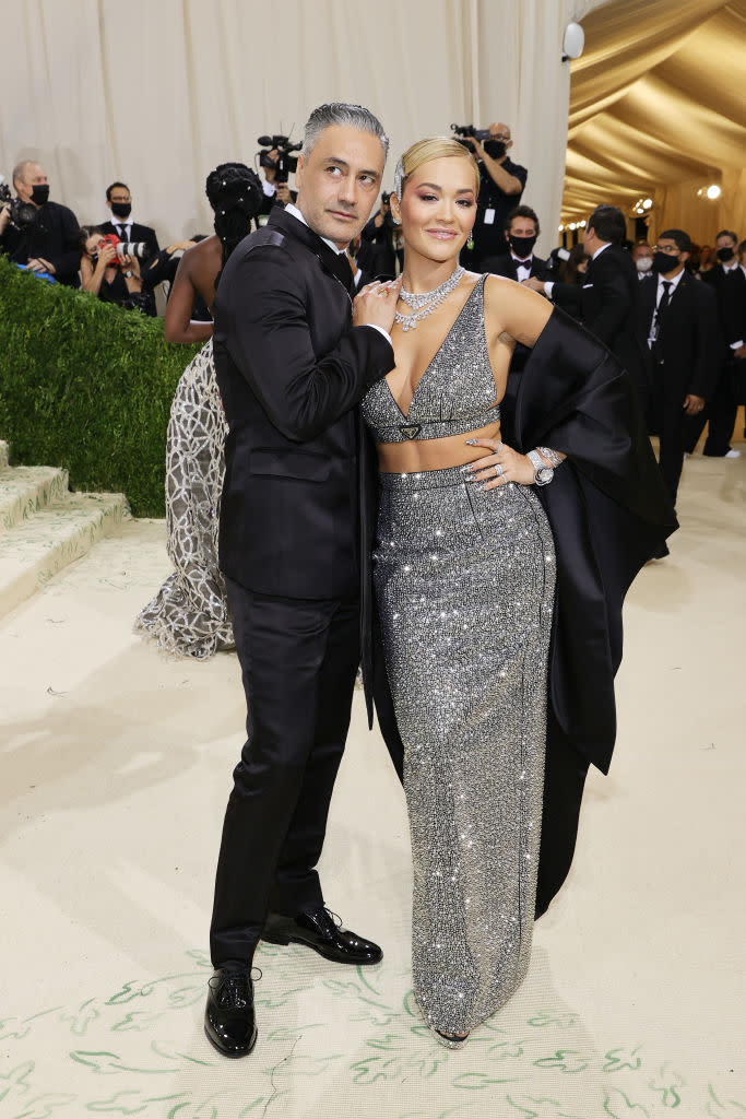 Taika Waititi and Rita Ora at the 2021 Met Gala