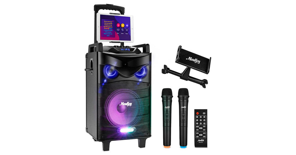 Un altavoz para los muy fans del karaoke - Imagen: Amazon México