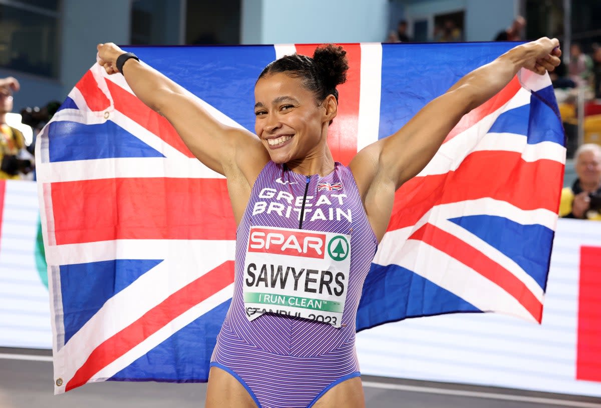 Jazmin Sawyers will miss out on this summer’s Olympic Games  (Getty Images for European Athlet)