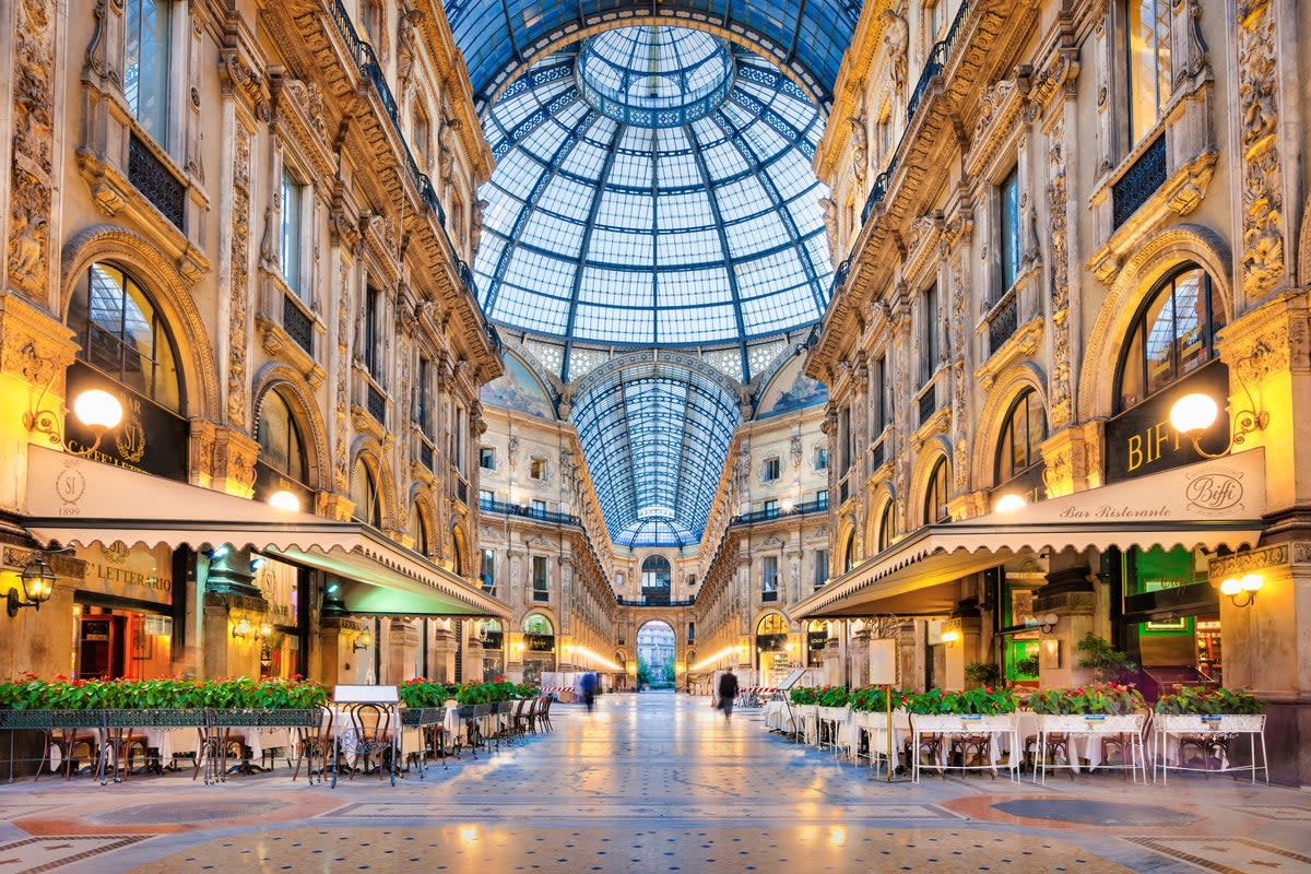It’s easy to explore Milan’s understated elegance (Getty Images)