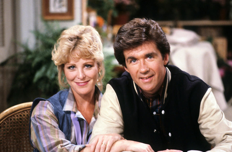 Joanna Kerns and Alan Thicke