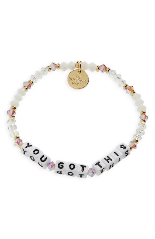 "You Got This" Stretch Bracelet