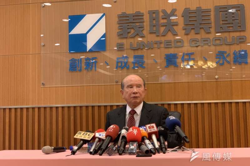 義聯集團董事長林義守公開要求政府相關單位，恢復「大湖工商綜合區」地目，他立刻執行既定規畫投資110億元進行開發。（圖／徐炳文攝）