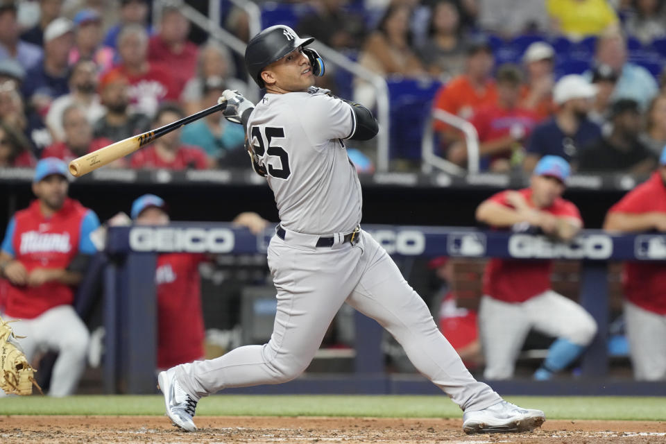 Yankees infielder Gleyber Torres is set to be a free agent after the season.