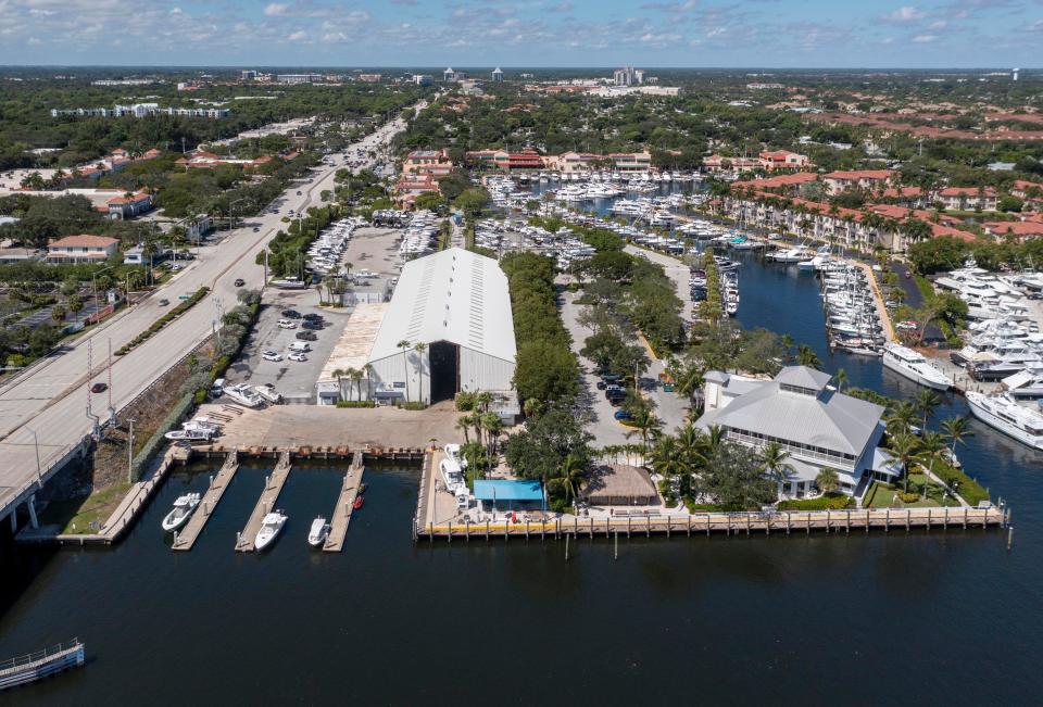 The PGA Marina in Palm Beach Gardens, Florida on September 25, 2023. 