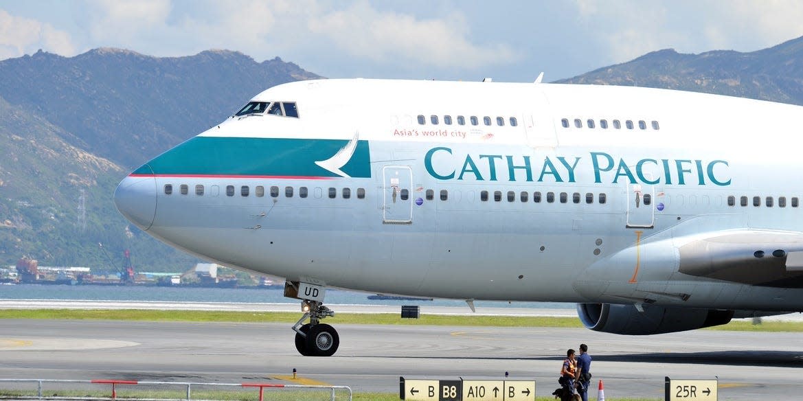 Cathay Pacific Boeing 747