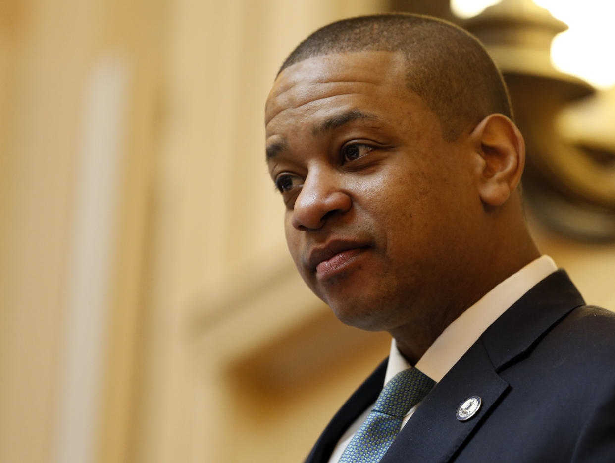 Virginia Lt. Gov. Justin Fairfax, seen presiding over the state Senate in Richmond on Monday, faces calls to resign and threats of impeachment. (Photo: Steve Helber/ASSOCIATED PRESS)