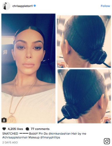 Kim Kardashian's "bobby pin hairstyle" has distinct similarities to a doobie wrap, a protective style typically done by Caribbean women.